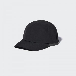 Uniqlo 2-Way Stretch Men Cap Black US | NAXR-10965