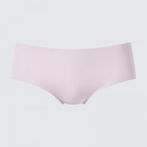 Uniqlo AIRism Ultra Seamless (Hiphugger) Women Briefs Light Grey US | CDML-62378