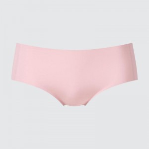 Uniqlo AIRism Ultra Seamless (Hiphugger) Women Briefs Pink US | VAER-23715