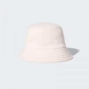 Uniqlo Adjustable Women Hat Off White US | HRTZ-20781