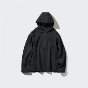 Uniqlo BLOCKTECH Women Parka Black US | MOPS-08269