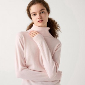 Uniqlo Cashmere Women Jumper Pink US | DMGW-58049