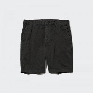 Uniqlo Chino Men Shorts Black US | LMIO-93487