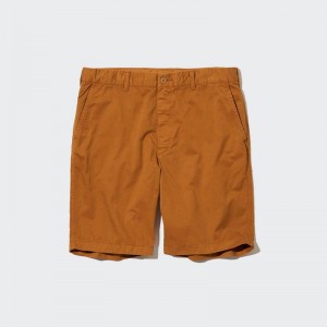 Uniqlo Chino Men Shorts Dark Orange US | ODEJ-97682