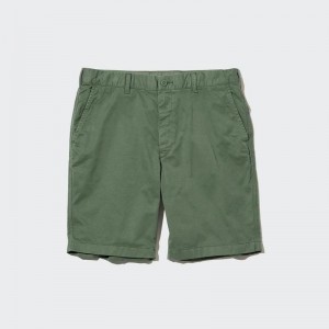 Uniqlo Chino Men Shorts Green US | JAXL-94178