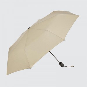 Uniqlo Compact Men Umbrella Natural US | AWSK-39615