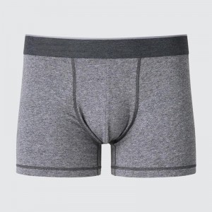 Uniqlo Cotton Boxer (Low Rise) Men Briefs Grey US | DSRK-09185