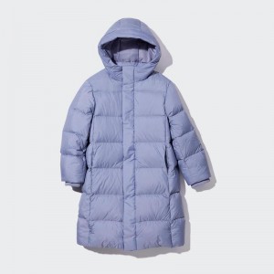 Uniqlo Down Kids' Coat Blue US | FMJE-90461