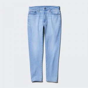 Uniqlo EZY Ultra Stretch Men Jeans Blue US | OFCV-50891