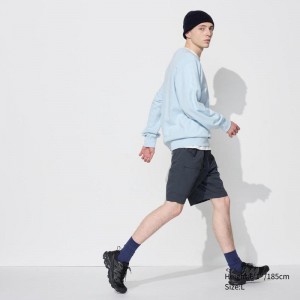 Uniqlo Geared Men Shorts Dark Grey US | GRNV-15630