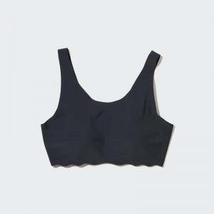 Uniqlo Girls AIRism Kids' Bras Black US | MFRC-14076