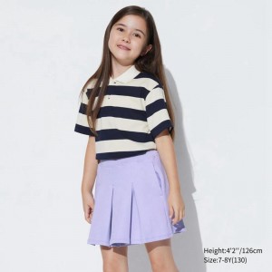 Uniqlo Girls DRY Sweat Mini Kids' Skorts Light Purple US | CHSU-68537