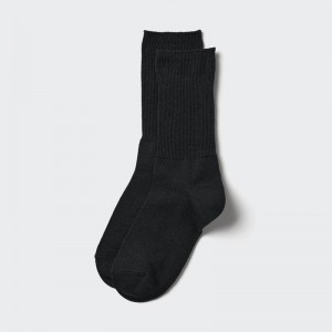 Uniqlo HEATTECH (2-Way) Women Socks Tights Black US | FWEZ-25038