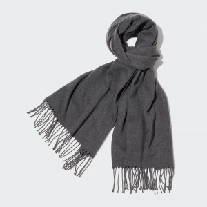 Uniqlo HEATTECH Women Scarf Grey US | JWAM-20653