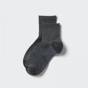 Uniqlo Half (Sports) Men Socks Dark Grey US | PMDO-16937