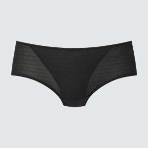 Uniqlo Hiphugger (Lace) Women Briefs Black US | INJL-05461