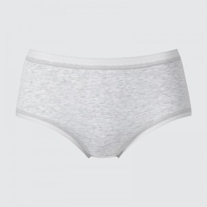 Uniqlo Hiphugger (Lace) Women Briefs Grey US | PNOB-02153