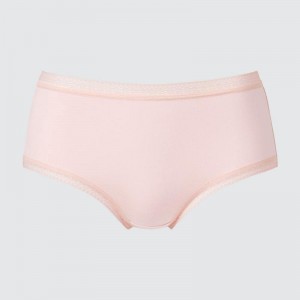 Uniqlo Hiphugger (Lace) Women Briefs Pink US | QAEP-21687