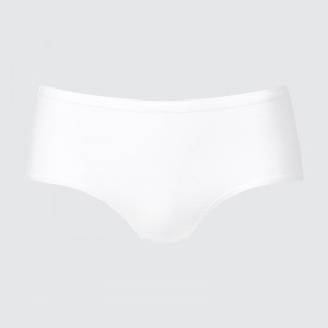 Uniqlo Hiphugger Women Briefs White US | PKXV-23048