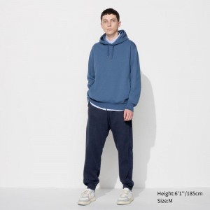 Uniqlo Joggers (Long) Men Joggers Navy US | FXSA-93586