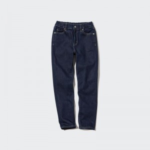 Uniqlo Kids Ultra Stretch Soft Kids' Jeans Blue US | TSMD-06134