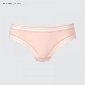 Uniqlo Low-Rise Knickers Women Underwear Beige US | XEVH-40315