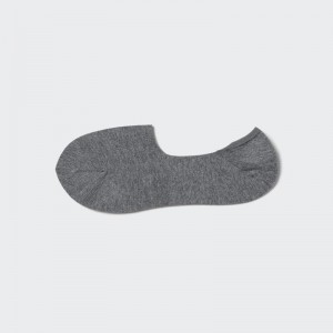 Uniqlo Low Cut Men Socks Dark Grey US | FDRM-75831