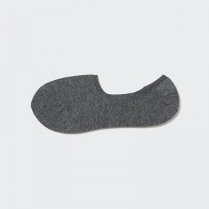 Uniqlo Low Cut Men Socks Dark Grey US | ILCS-63571