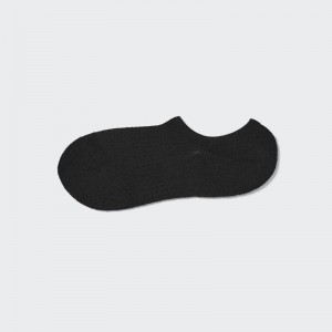 Uniqlo Low Cut (Pile) Men Socks Black US | ESZG-06312