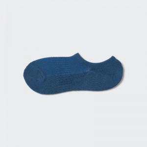 Uniqlo Low Cut (Pile) Men Socks Blue US | NWAC-19586