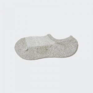 Uniqlo Low Cut (Pile) Men Socks Grey US | IZVM-48279