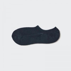 Uniqlo Low Cut (Pile) Men Socks Navy US | JYQH-49612