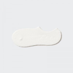 Uniqlo Low Cut (Pile) Men Socks Off White US | DEVI-49560