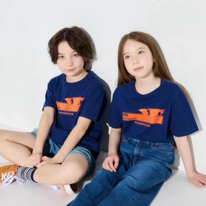 Uniqlo Pokémon: A New Adventure UT Graphic Kids' T-Shirt Navy US | UFMA-30579