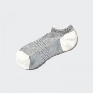 Uniqlo Short (Contrast) Men Socks Grey US | OJRN-19426