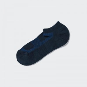 Uniqlo Short (Pile, Mesh) Men Socks Navy US | APIS-61287