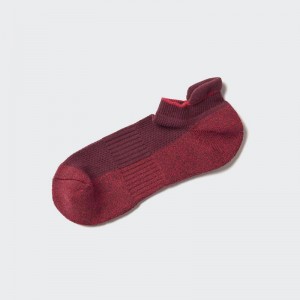 Uniqlo Sports Short (Pile Lined) Men Socks Red US | VOUJ-84162