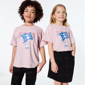 Uniqlo TV Anime ONE PIECE 25th UT Graphic Kids' T-Shirt Pink US | ZXOL-23598