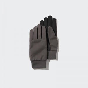 Uniqlo Touchscreen Women Gloves Dark Grey US | HMFQ-50438