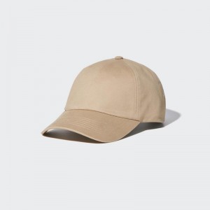 Uniqlo Twill Men Cap Beige US | TQOK-03865