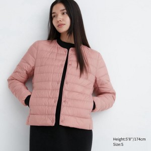 Uniqlo Ultra Light Down Compact Women Jackets Pink US | YLWR-68902