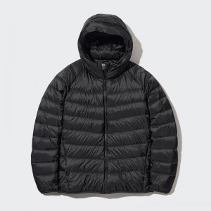 Uniqlo Ultra Light Down Men Parka Black US | BYRL-45372