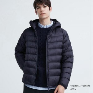 Uniqlo Ultra Light Down Men Parka Navy US | JKNR-24195