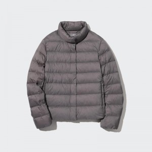 Uniqlo Ultra Light Down Women Jackets Grey US | NXGE-48376