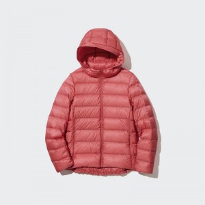 Uniqlo Ultra Light Down Women Parka Orange US | CADR-83597