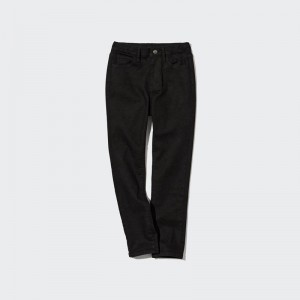 Uniqlo Ultra Stretch Soft Kids' Jeans Black US | RAQW-90157