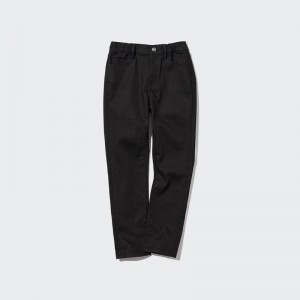 Uniqlo Ultra Stretch Soft Kids' Jeans Black US | ROPZ-08412