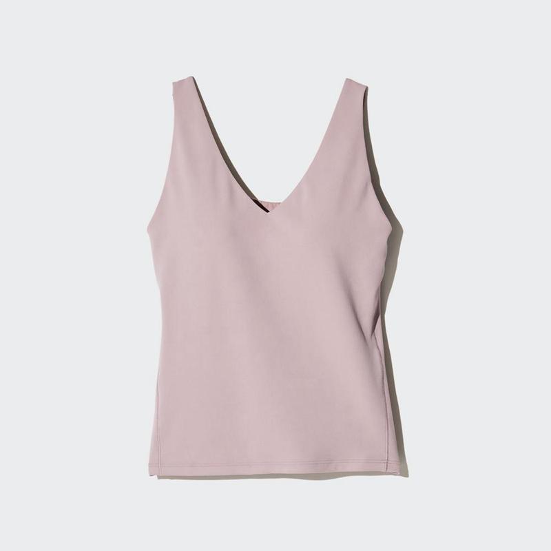 Uniqlo AIRism Active Sleeveless Women Tank Tops Pink  US |  OYSM-30491