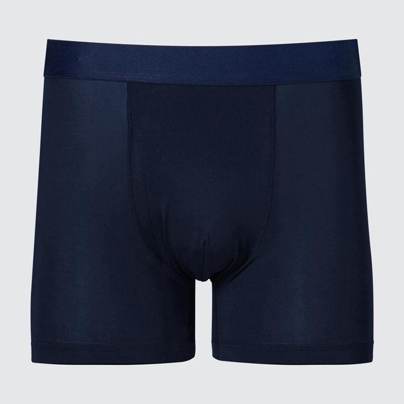 Uniqlo AIRism Boxer Men Briefs Navy  US |  JSYZ-27094