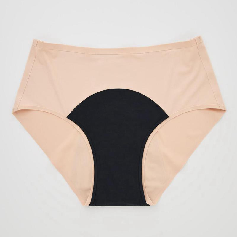 Uniqlo AIRism High Rise Period Pants (High Absorbency) Women Briefs Black  US |  EKIB-18563